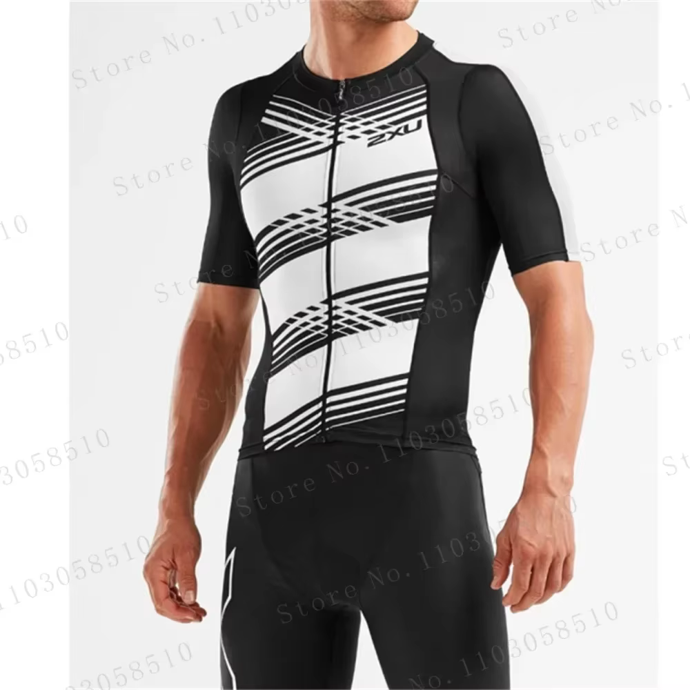 Zxuful hommes personnalisé sublimé Triathlon combinaison uniformes vélo maillot