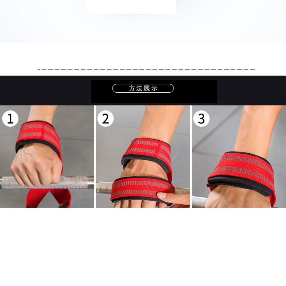Bande de résistance de Fitness, ceinture d'assistance d'haltérophilie, sangles de poignet d'haltérophilie, ceinture de rehausseur en forme de 8