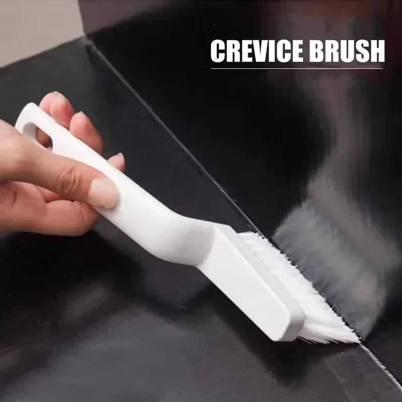 Brosse de nettoyage polyvalente pour carrelage, joints de sol, rainures de fenêtre, outils de nettoyage de voiture, fournitures de nettoyage pour salle de bain et cuisine