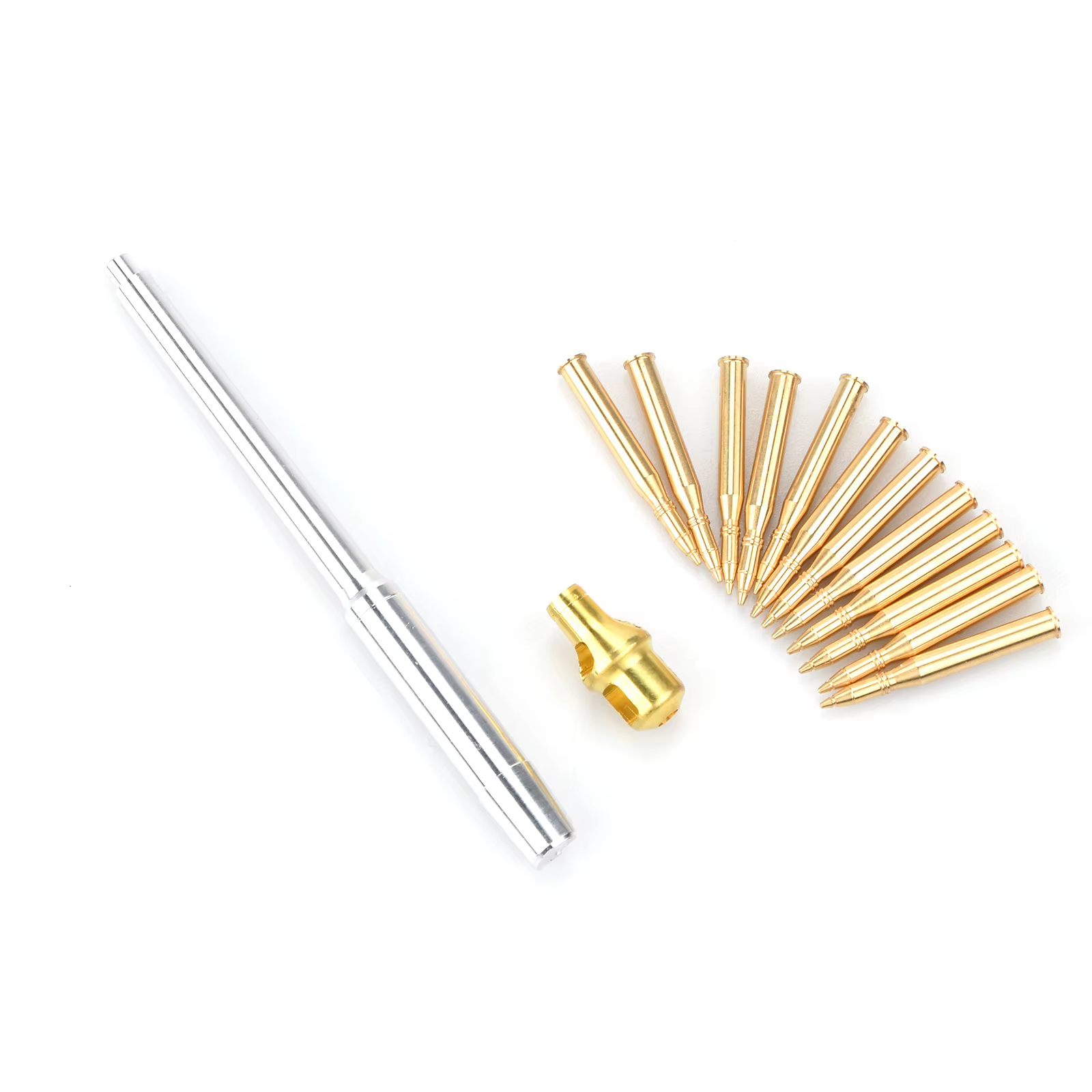 Kit de baril en métal en aluminium avec coques en laiton, accessoires de modèle précieux Tiger I, pièce de mise à niveau, Tamiya 35216/35227, 1/35, allemand, 1 jeu
