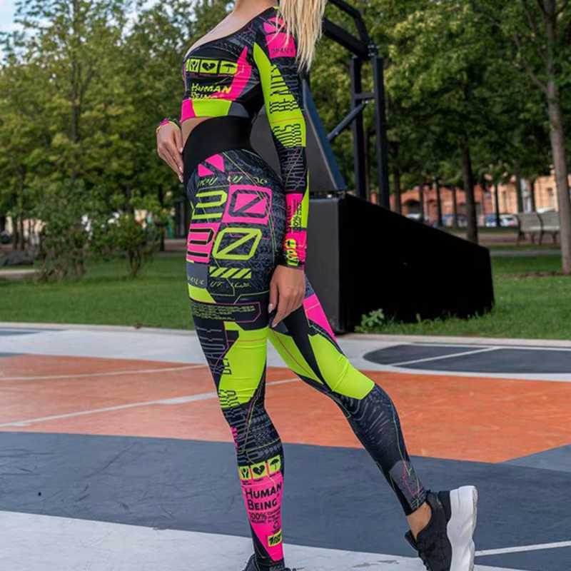 Ensemble de vêtements de sport et de Yoga pour femmes