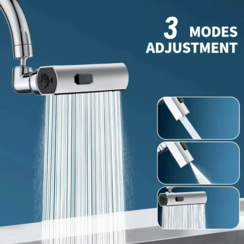 Robinet de cuisine cascade flux pulvérisateur tête pulvérisateur filtre diffuseur économie d'eau buse robinet connecteur mélangeurs robinet accessoire