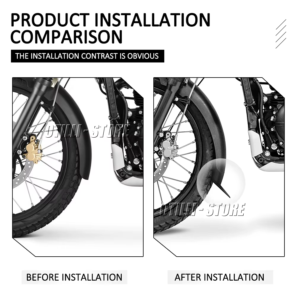 Extension de garde-boue avant pour Royal Enfield himalaya 2018, accessoires de moto, cadre de protection contre les éclaboussures
