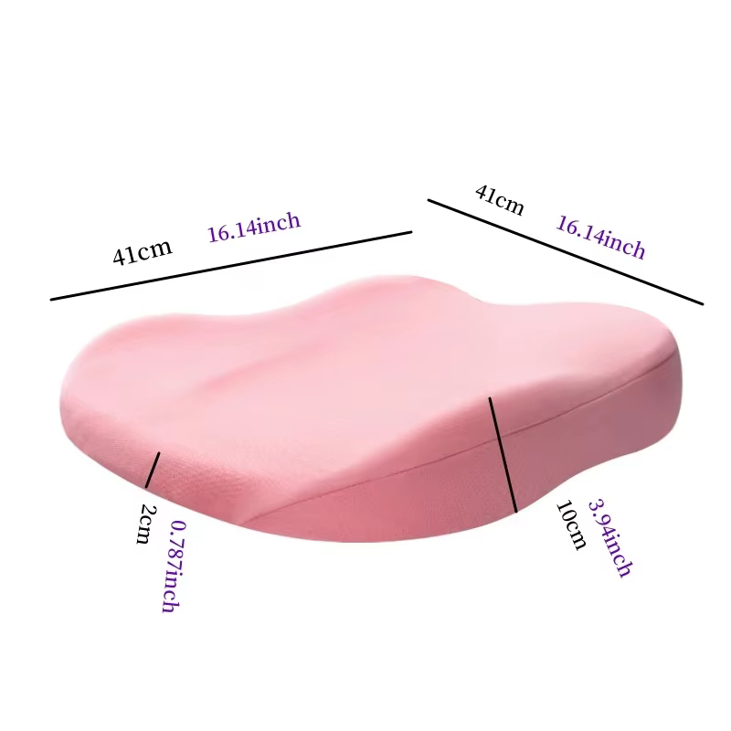 Coussin de siège rehausseur de voiture, tapis rehausseur de hauteur, respirant, Portable, soulagement de la Fatigue, adapté aux voitures
