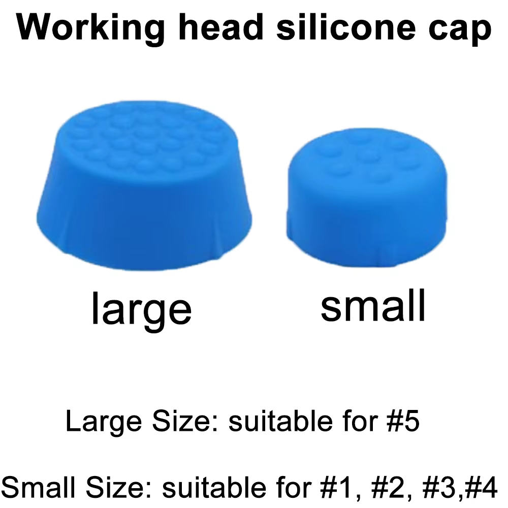 Accessoires de poignée pour machine à ondes de choc, têtes de traitement, capuchons en silicone, accessoires remplaçables pour machine de thérapie par ondes de choc