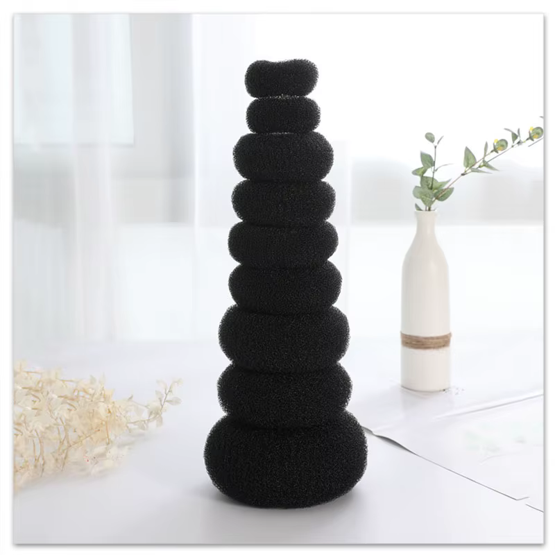 3 pièces chignon beignet mousse magique produits coiffure paresseux cheveux accessoires pour filles femmes dame facile grand anneau outils de coiffure