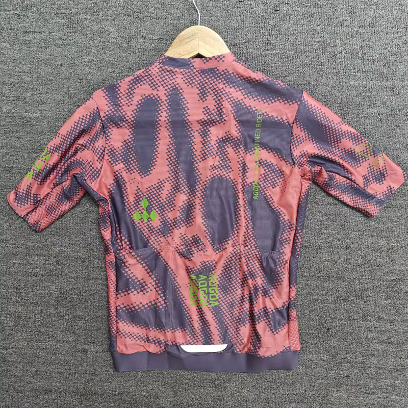 Aogda Maillot de cyclisme à manches courtes pour hommes