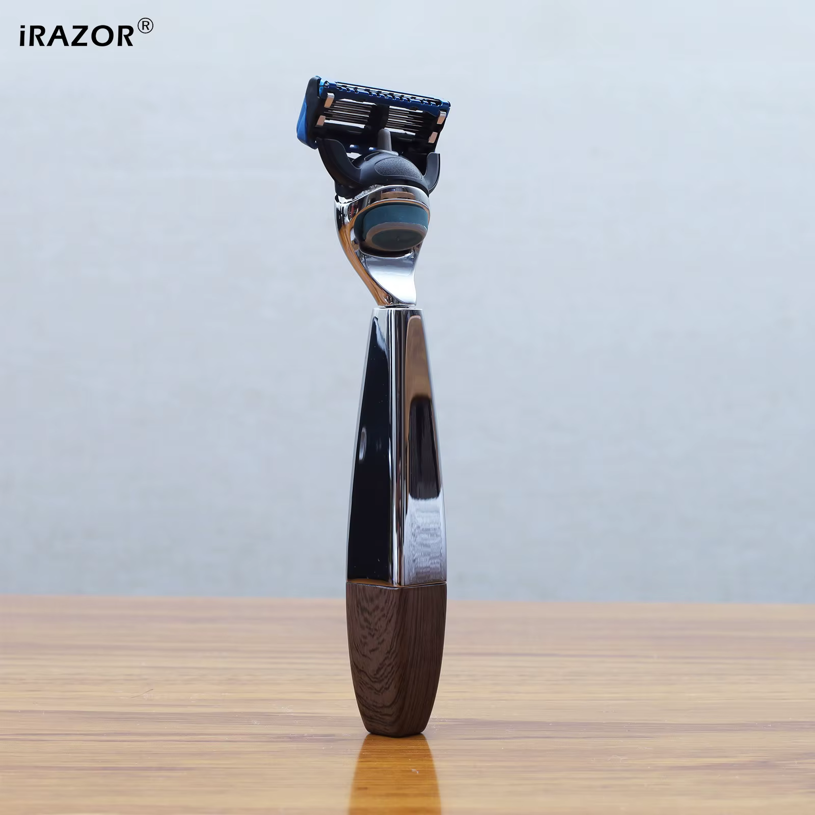 IRAZOR rasoir pour hommes à 5 lames pour le rasage carré robuste manuel rasoir de sécurité rasoir à barbe accessoires de barbier