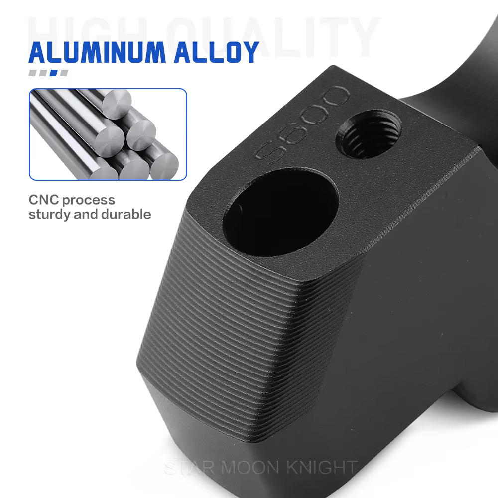 Rehausseur de guidon pour QJMOTOR SRV250 AMT SRV350VS SRV600V SRV 250AMT 600V Moto, adaptateur d'extension de guidon