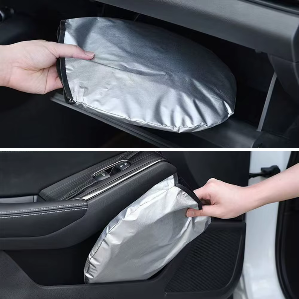 Pare-soleil de voiture pour Seat Ibiza 6F 6L 6J 2011 2010 MK3 6K 2018 IV 2003 2023 MK4 ST Bouton KJ MK5, Accessoires intérieurs automatiques