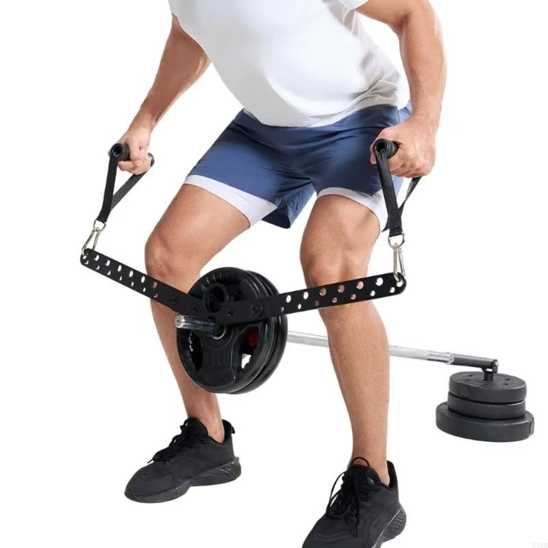 Barre traction haute réglable avec poignée ergonomique