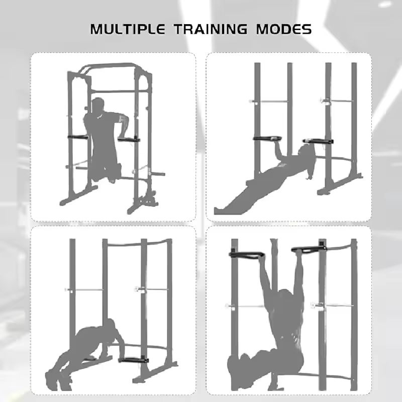 Accessoire de barre de dips pour rack de musculation 3x3 pouces