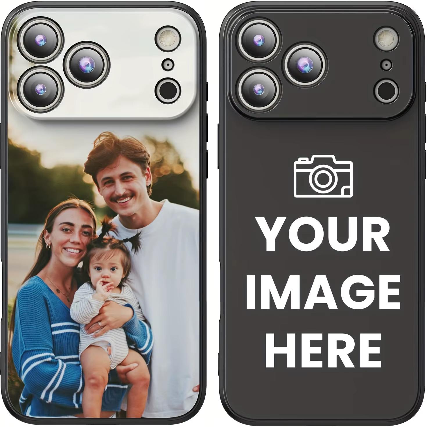 Coque souple givrée personnalisée avec Photo, bricolage, pour iPhone 17 16 16E 15 14 13 12 11 Pro Max Air Mini SE 2020 2022 X XS XR 6 7 8 Plus