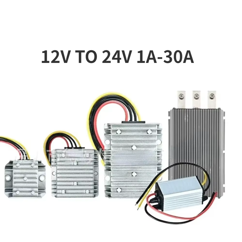 Convertisseur DC Boost pour voitures, Booster RoHS, Booster Sochi, Tension de bateau et de véhicule, Power Tech, 12V à 24V, 1A-30A