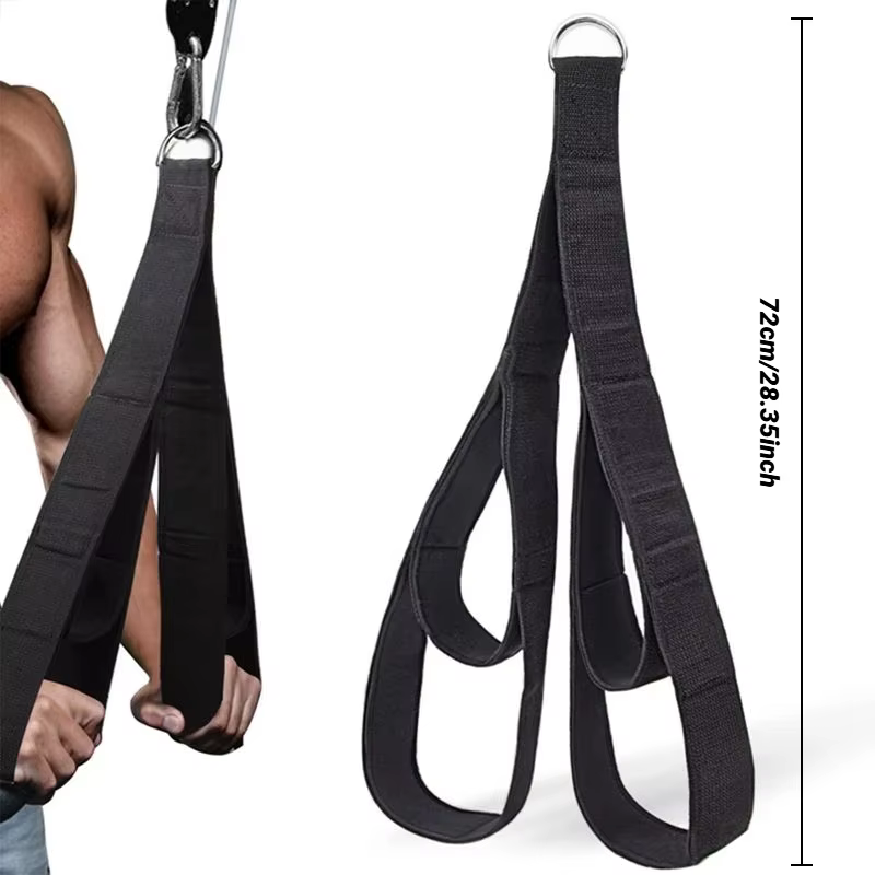 Corde de traction double extrémité pour triceps