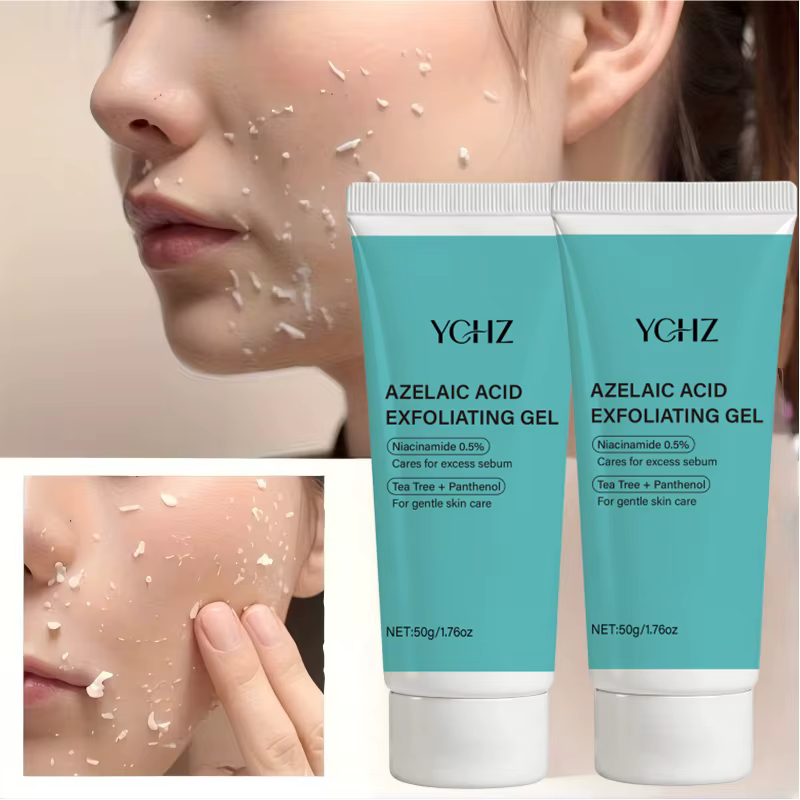 Gel exfoliant bio-acide à l'acide azélaïque et à l'acide salicylique, exfoliation douce, nettoyage en profondeur, lisse et éclaircit la peau, élimine les huiles et les impuretés de surface, absorption