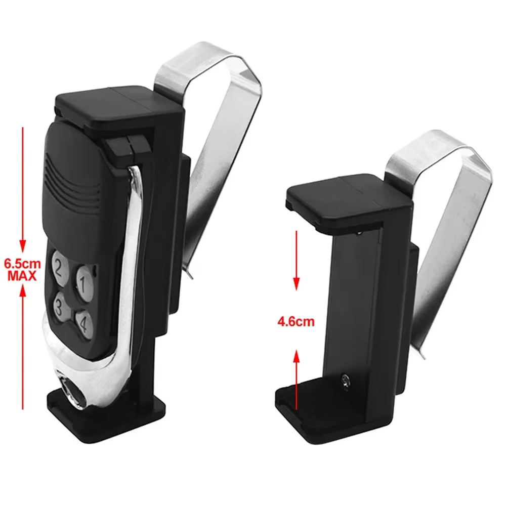 Clip de fixation pour pare-soleil de voiture, télécommande de porte pour porte de Garage, porte-clés de voiture, accessoires universels d'intérieur de voiture