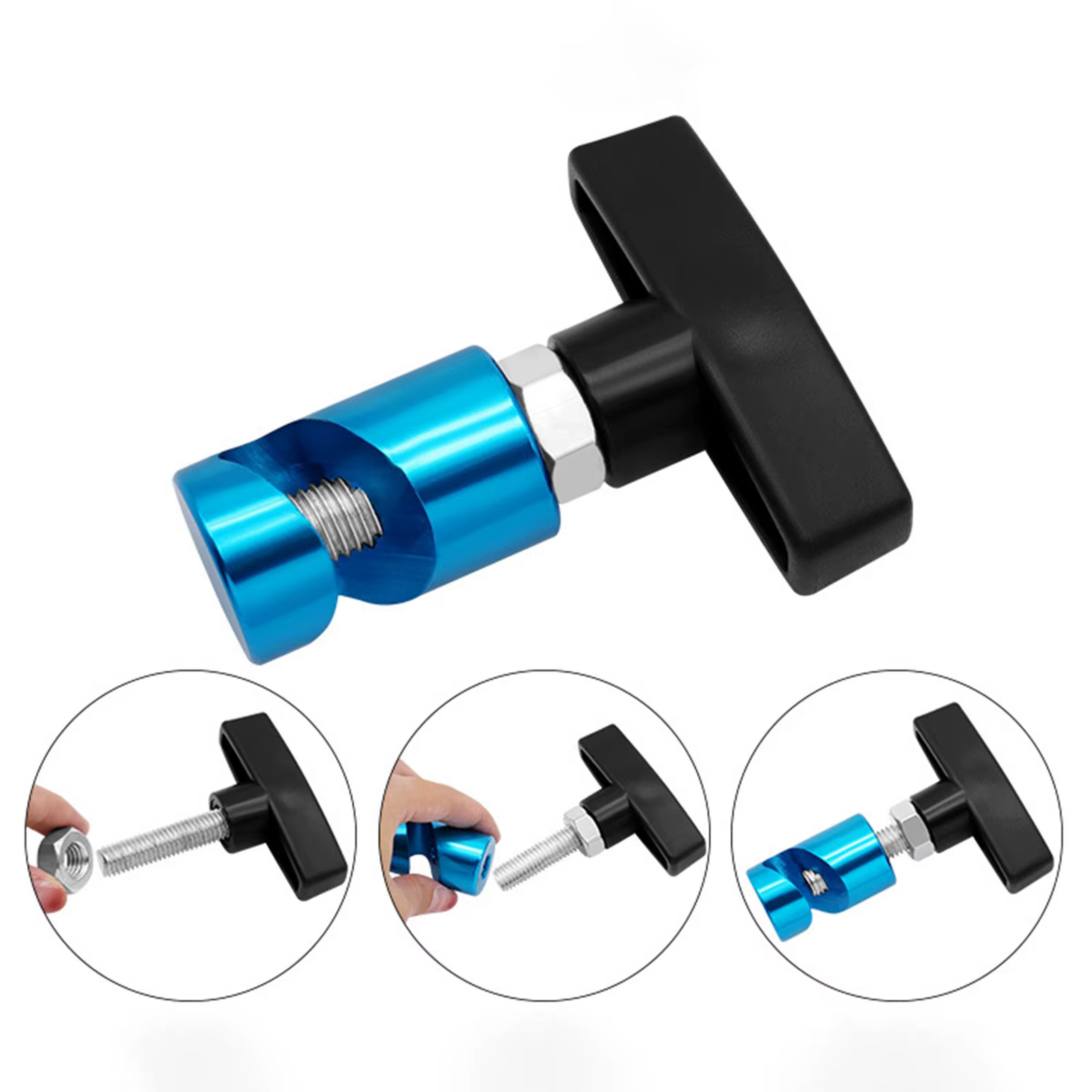 Dispositif anti-serrage de barre de levage de capot de voiture, installation facile, clips de capot, support le plus récent, permet d'accéder au compartiment moteur