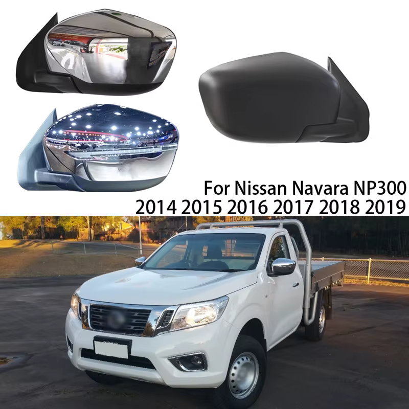 Ensemble de rétroviseur de porte latérale automatique, accessoires de voiture, Nissan Navara NP300 2014 2015 2016 2017-2019