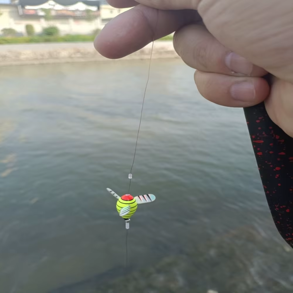 Flotteurs de pêche en eau douce, fabrication fine, accessoire pour pêcher sur glace