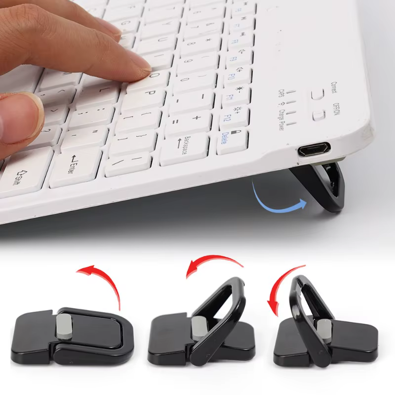 2 supports pour clavier, mini support pour ordinateur portable de bureau, support portable pour ordinateur portable compatible avec MacBook Air Pro, Dell XPS, HP et plus.