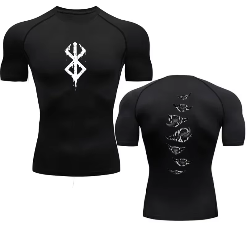 T-shirt de musculation à manches courtes pour hommes