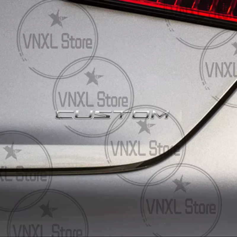 Style de voiture pour Ford Transit lettre personnalisée 3D autocollants en métal Tuning camping-car Van coffre de voiture corps emblème Auto décalcomanies accessoires