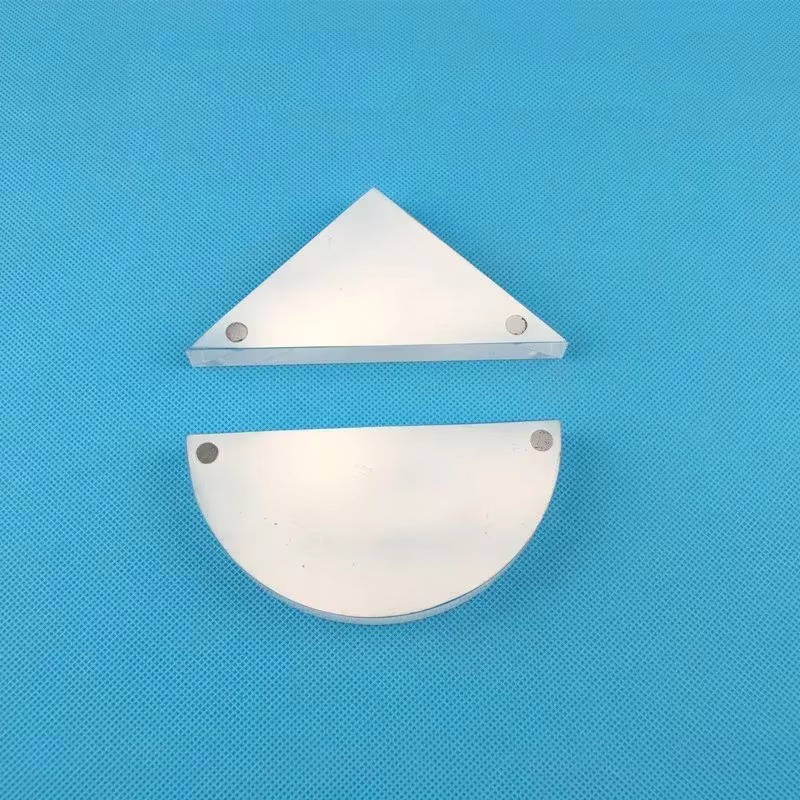 Outils pour lentilles optiques, prismes magnétiques en acrylique, spectre lumineux sept couleurs, enseignement de la physique, prisme, lentille convexe et concave