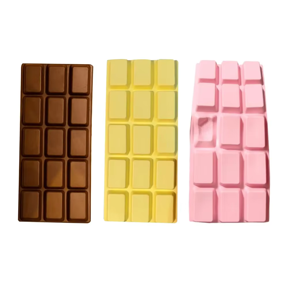 Grande barre de chocolat jouet d'extrusion, simule un aliment, rebond lent et doux, jouet de relaxation et de décompression, cadeau de fête. Jouets à presser