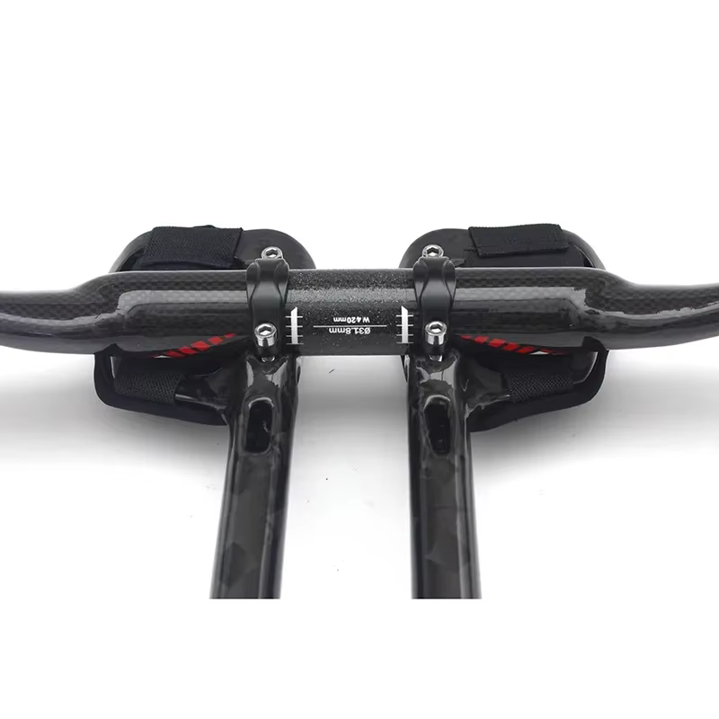 Aero Base Bar Guidon de vélo de route en fibre de carbone TT Triathlon