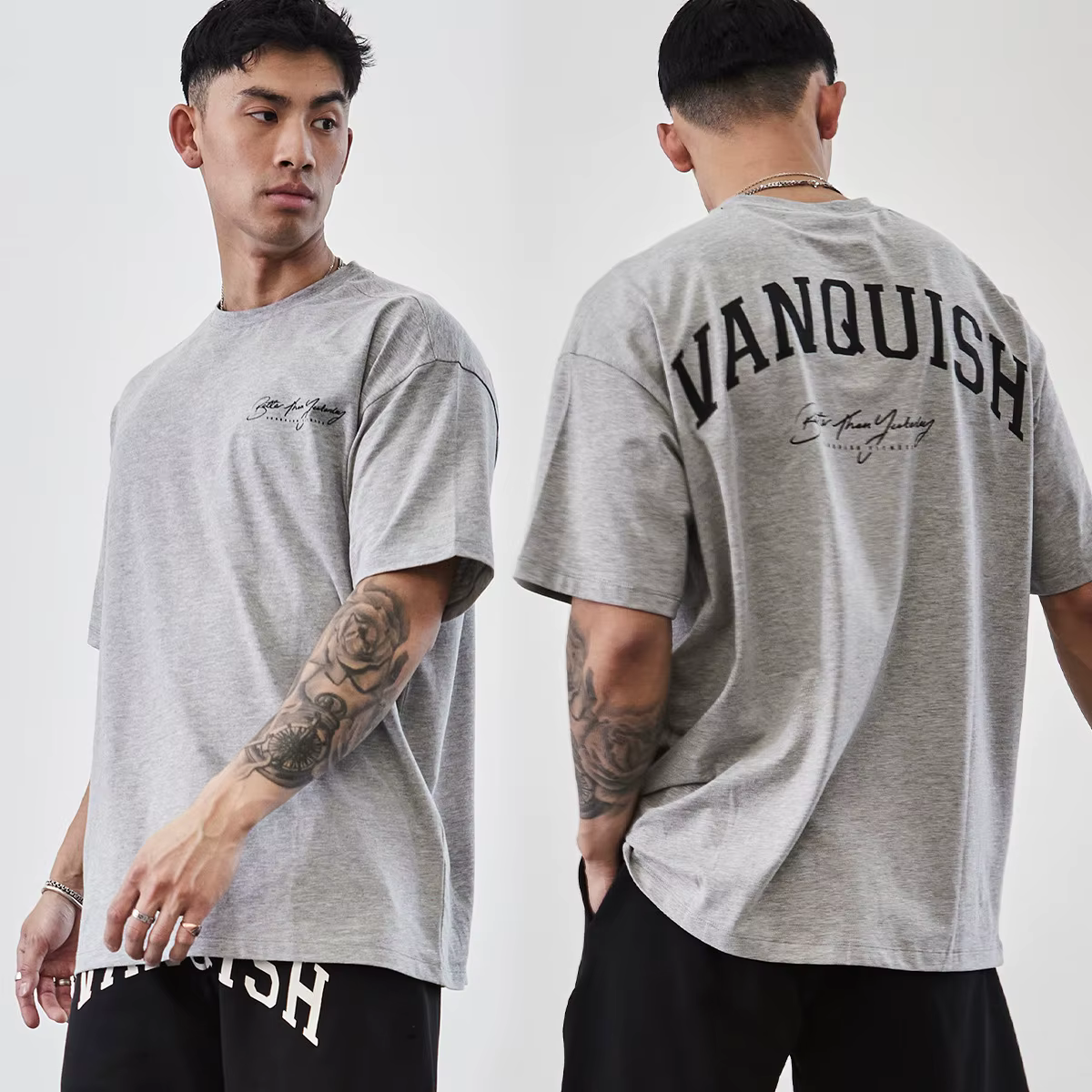T-shirt de sport oversize pour homme