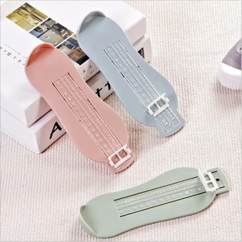 Règle de pied pour bébé, dispositif de mesure de la longueur du pied pour enfants, calculatrice de chaussures pour enfants en bas âge, raccords de chaussures pour nourrissons, outils de jauge
