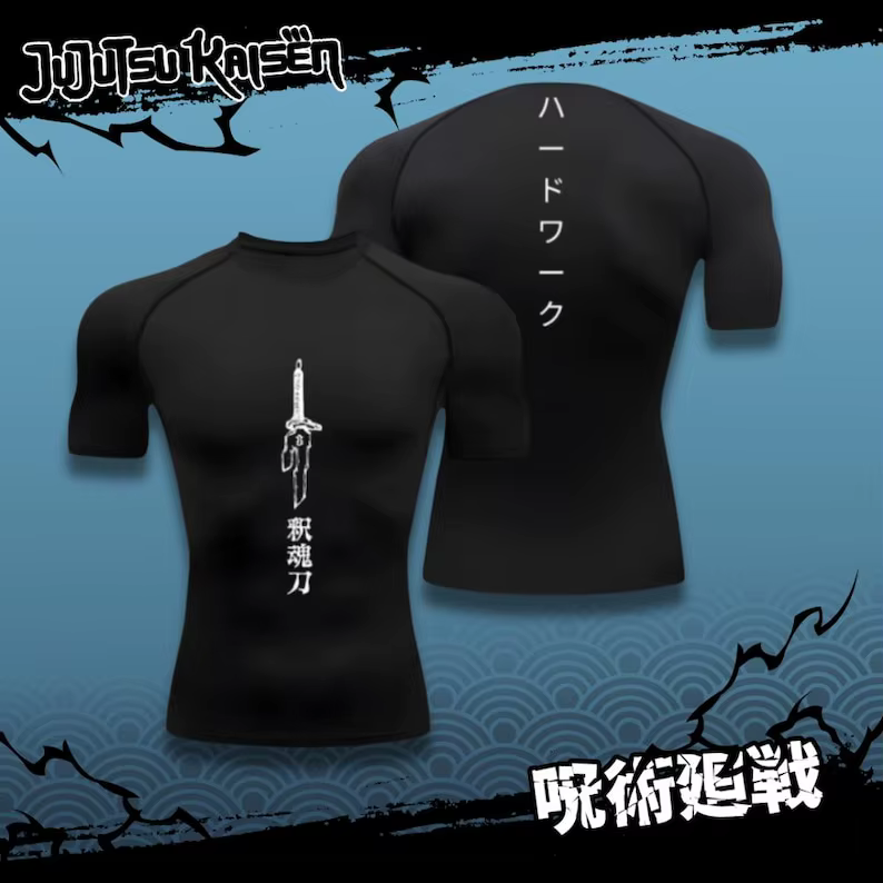 Toji Compression chemise vêtements de sport