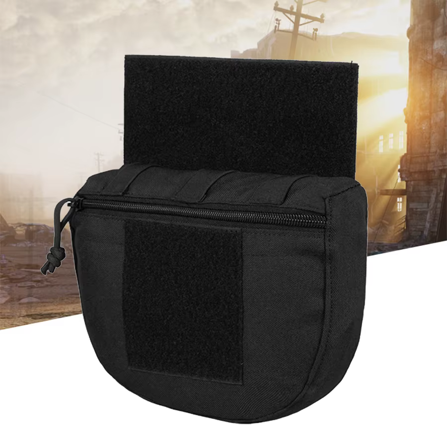 Gilet d'extension de sport de plein air, petit sac audibag, accessoire MOLLE, petit sac suspendu, poitrine multifonctionnelle portable, outil