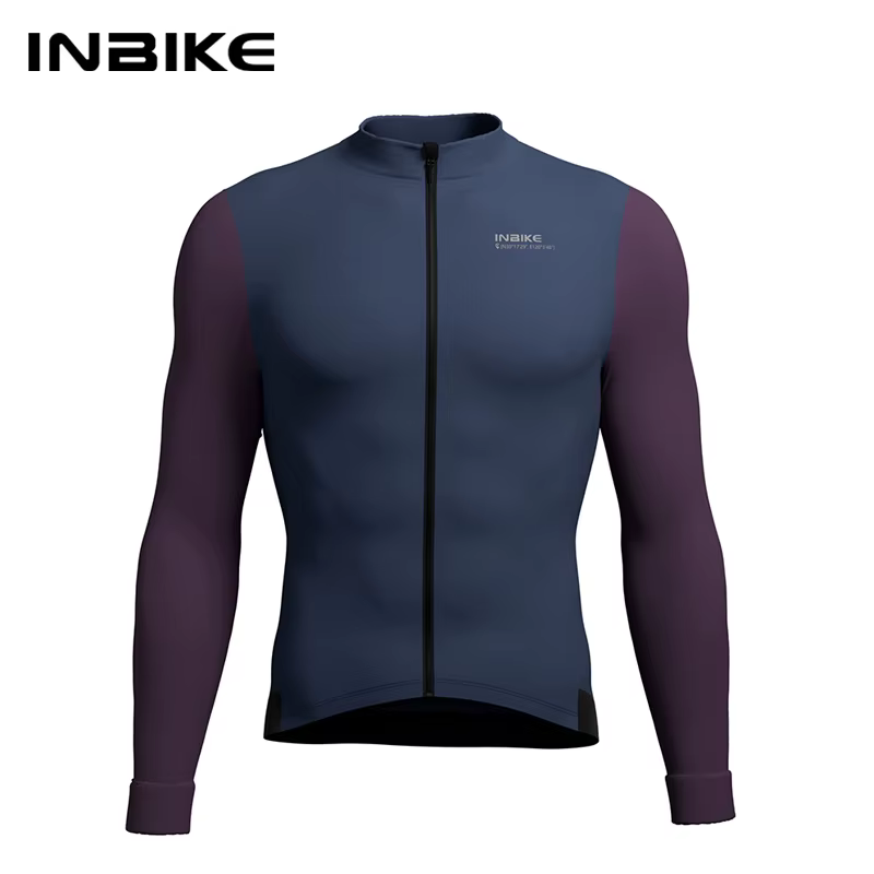 INBIKE hiver vestes de cyclisme pour hommes thermique polaire vélo maillot pour temps froid équitation coupe-vent