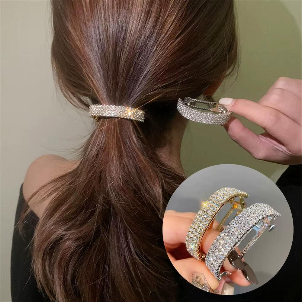 Pinces à cheveux biscuits pour filles et femmes, pince à queue de cheval, épingle à cheveux, barrettes