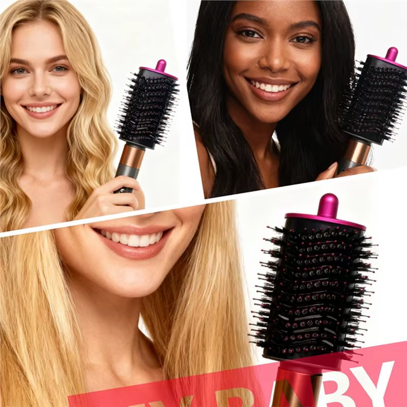 AD-pour Dyson Airwrap accessoire peigne lissant buse d'air brosse volumisante brosse ovale chauffée brosse à Air chaud