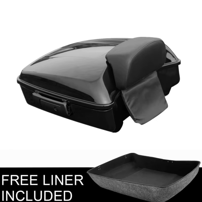 Support de montage de dossier de coffre haché pour moto, pour Harley Touring Road Glide Electra Glide 2014 – 2025