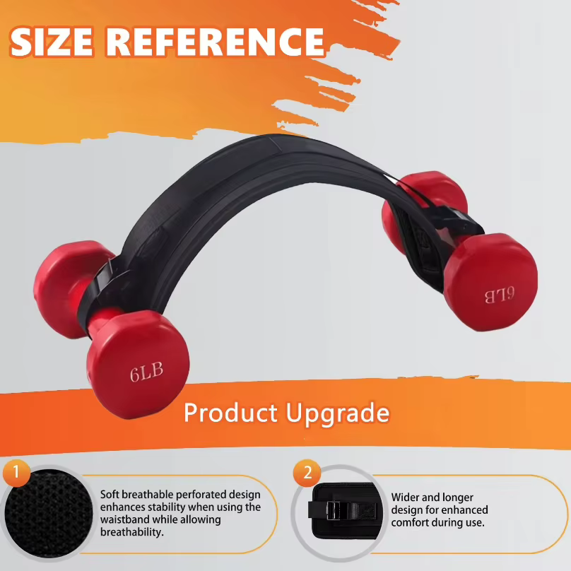 Ceinture de poussée de hanche pour les exercices efficaces de pont de clute