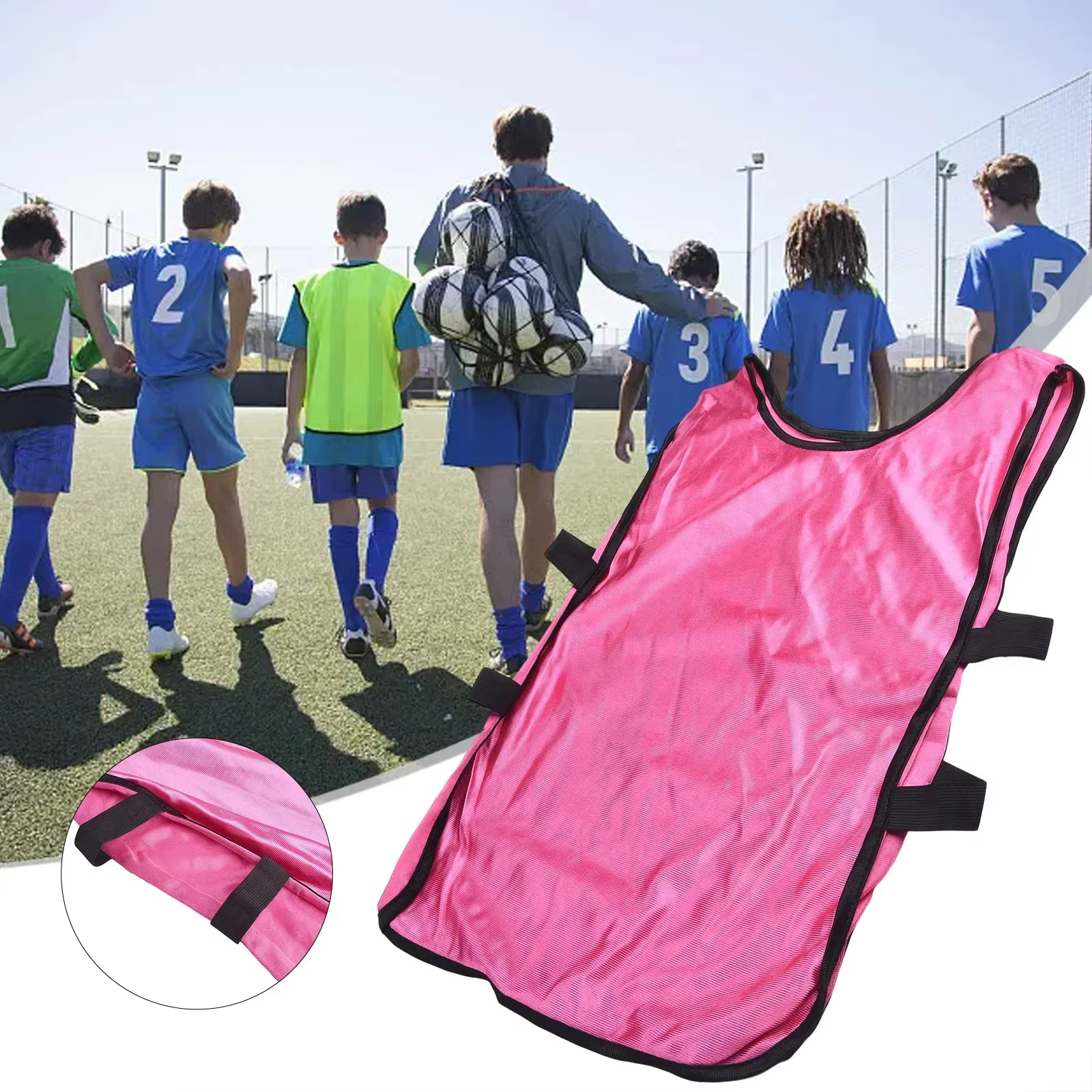 Maillot d'Entraînement de Football Confortable à vaccage Rapide