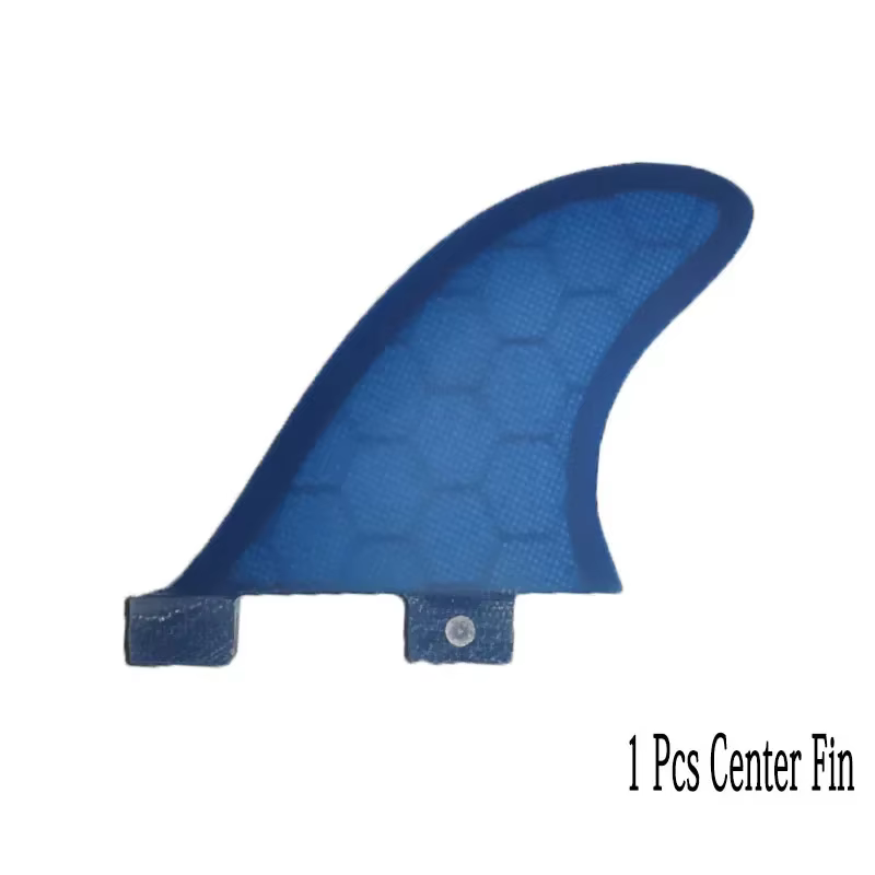 Palmes de Surf BiLong FCS, Azul Central, Wakeboard, Central Kneel Fin, MR Stabilizer Barbatanas De Red