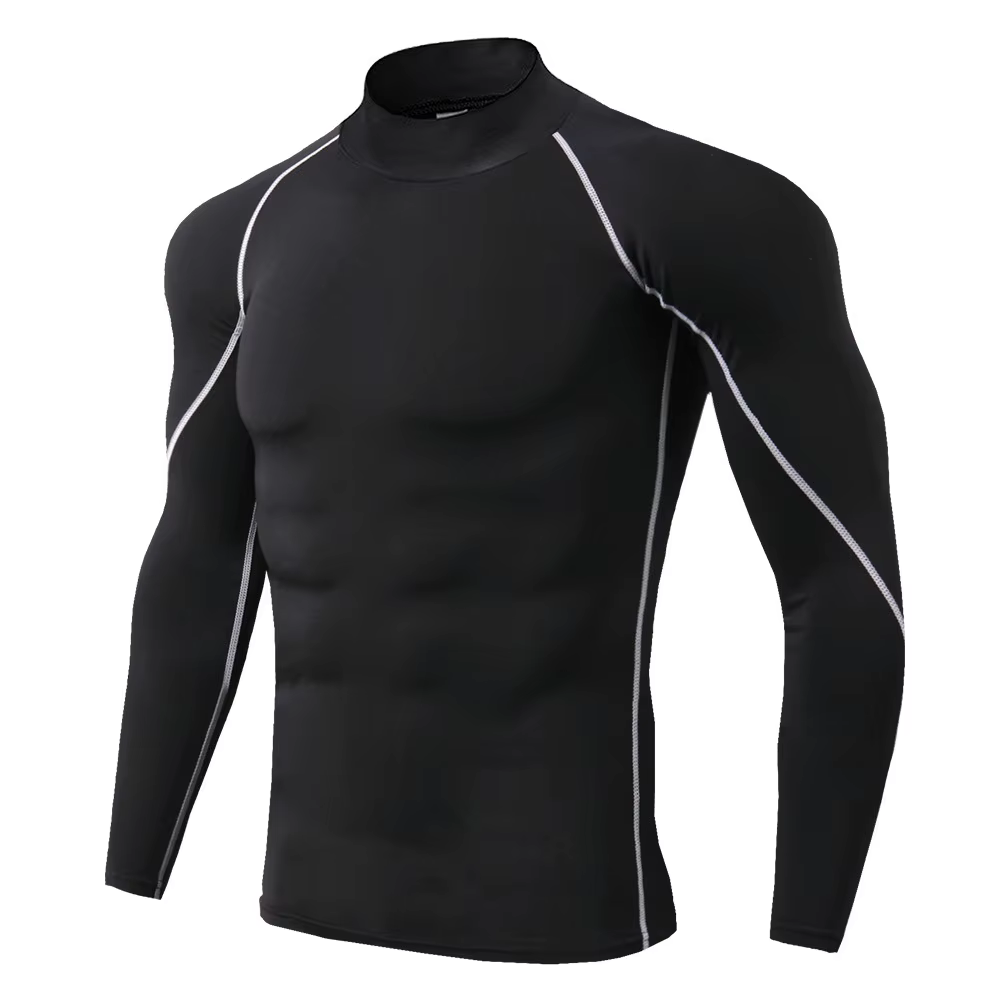T-shirt de sport à manches longues pour homme