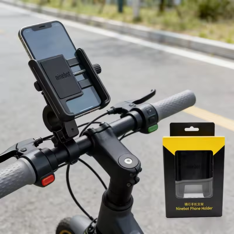 Support de téléphone pour trottinette électrique Segway Ninebot KickScooter G65 G30LP ZT3 Pro G2 G30D G30 Max, accessoire de fixation pour téléphone portable