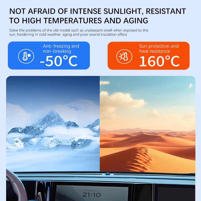 Accessoires d'intérieur automobile pour Hyundai Tucson L 1.5T NX4, bande d'étanchéité pour tableau de bord de voiture, bande de caoutchouc d'isolation phonique, anti-poussière