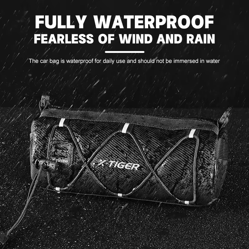 X-TIGER sac de vélo Portable guidon multi-usages grande capacité sac à dos de cyclisme vtt route cyclisme cadre Tube sac