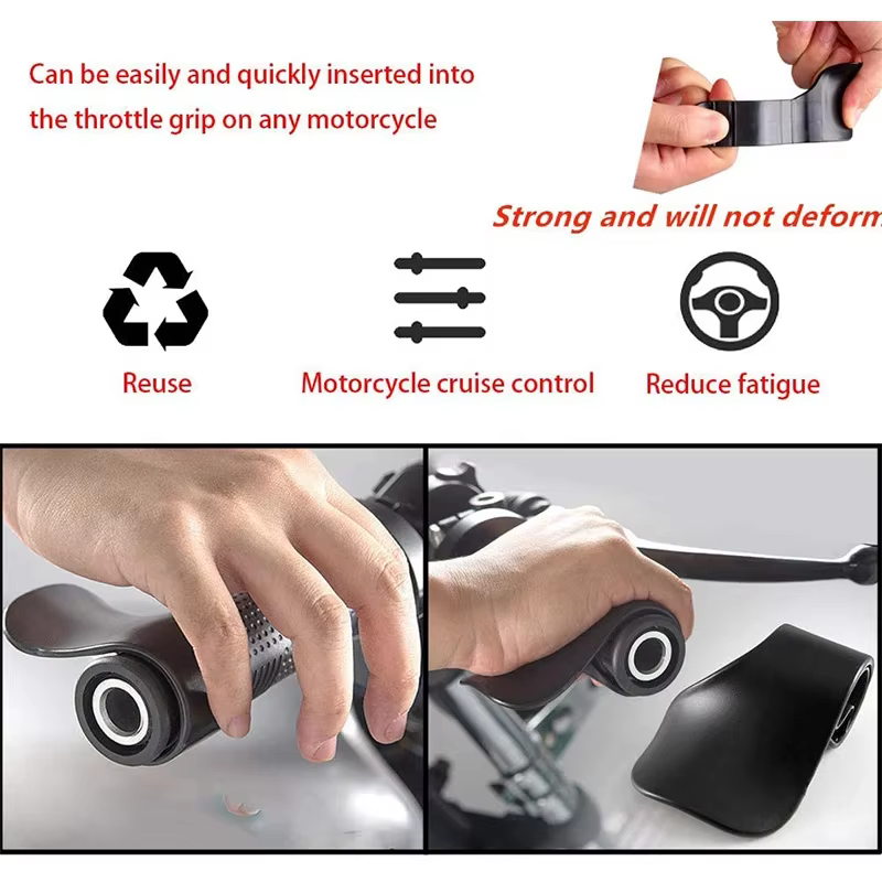 Booster d'accélérateur universel pour moto, poignée antidérapante, poignée d'assistance au guidon, outils d'économie de travail, Boosters d'assistance à moteur