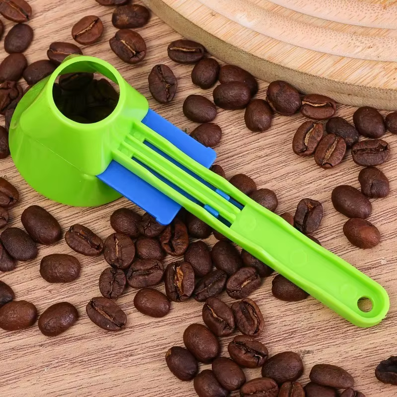Cuillère coulissante créative pour poudre de protéines