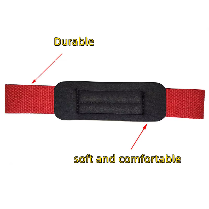 Sangles de levage pour haltères, ceinture de rehaussement Deadlift, enveloppes anti-alde pour les mains, sangles de poignet, ceinture auxiliaire d'entraînement physique