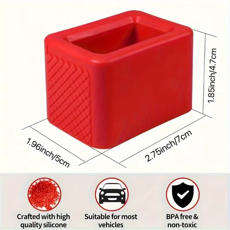 Dispositif de retenue de ceinture de sécurité en silicone souple, rehausseur sécurisé et confortable, tous les véhicules, universel
