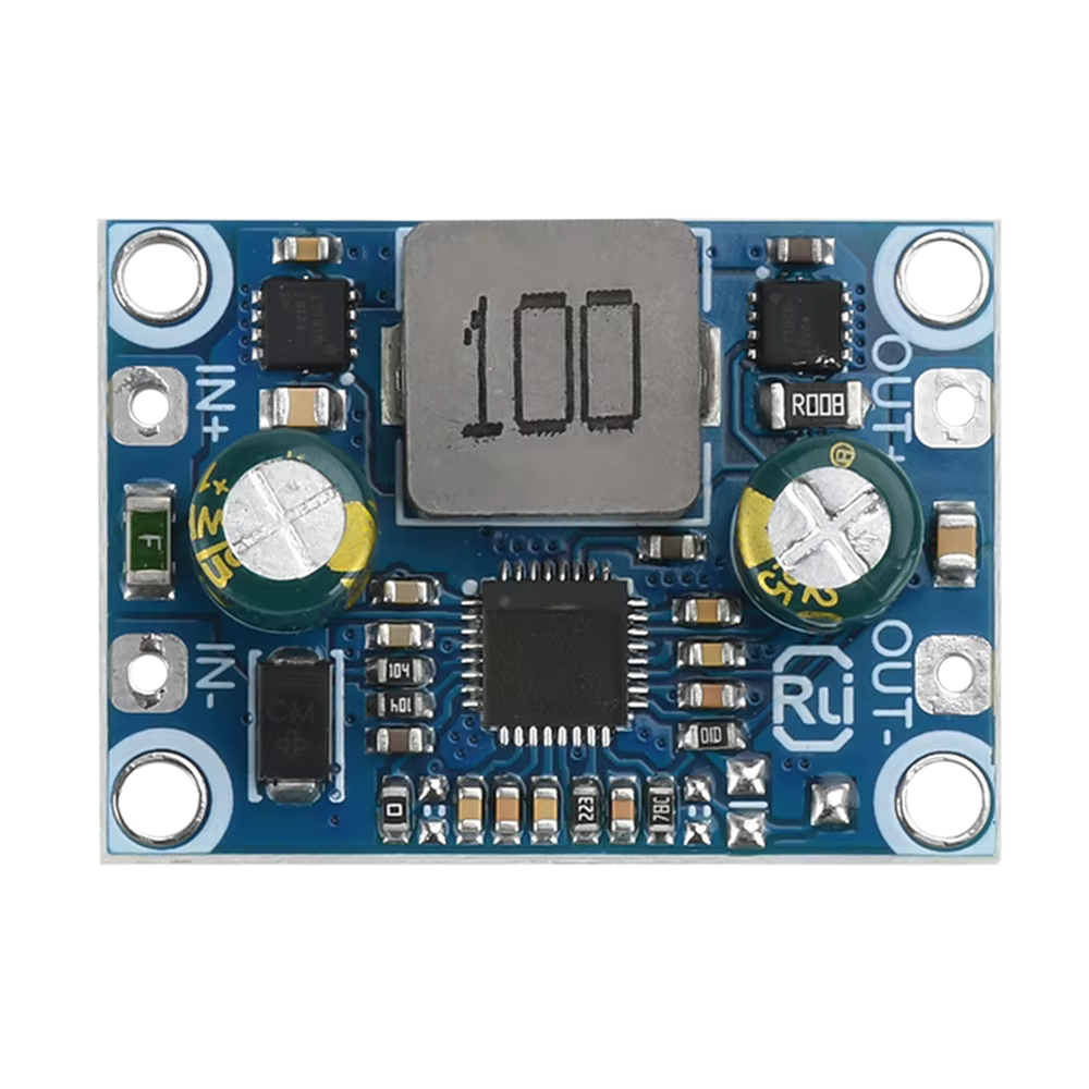 DC-DC Buck-Boost Tech 3.6-32V à 5V9V12V5A Sortie Faible Ondulation Haute Conversion DC DC Booster Buck Tech PCB